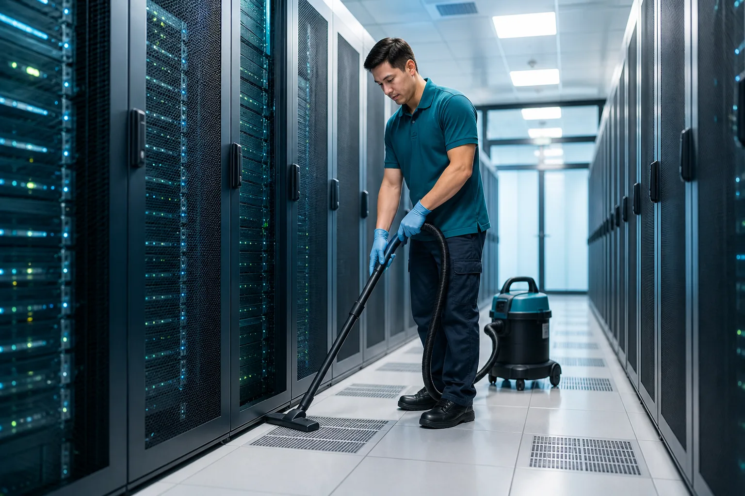 Nationwide Data Center Cleaning & Specialized Facility Cleaning